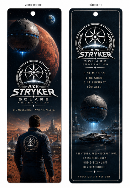Rick Stryker Lesezeichen – Solare Föderation Edition 26-1